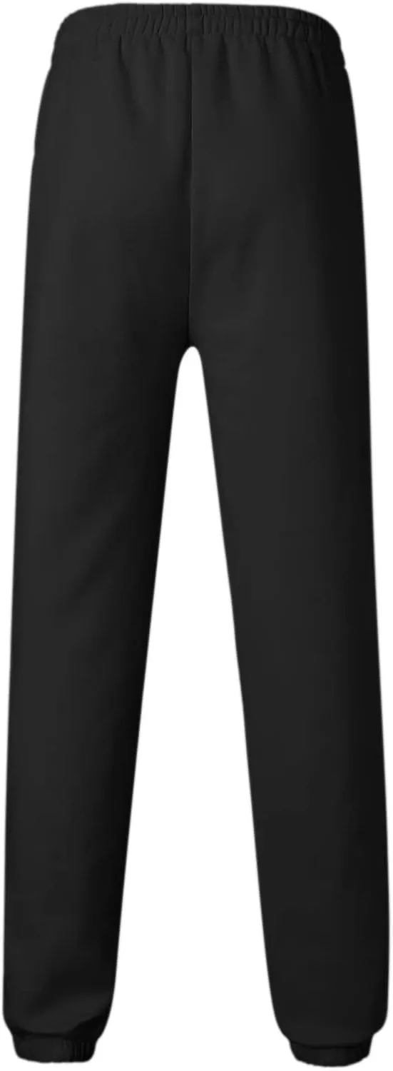 Mens Autumn and Winter High Street Fashion Loose Pants Fleece Lined Sweatpants Active Outdoor Sports Jogger Pants