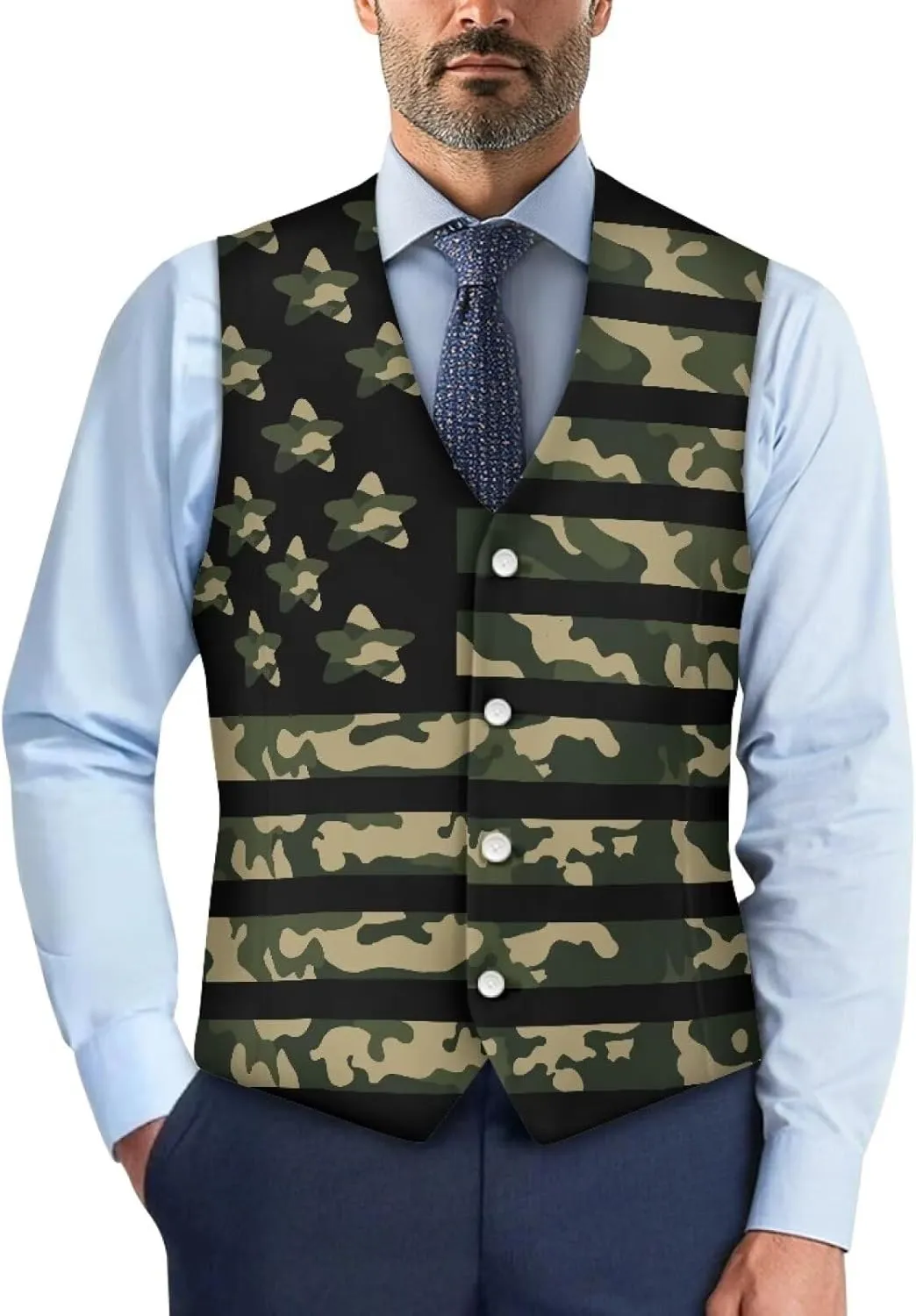 Men's Casual Plus Size Vest Dress Vest for Men Wedding Woven Cloth Slim Fit Waistcoat Jacket Tank Top