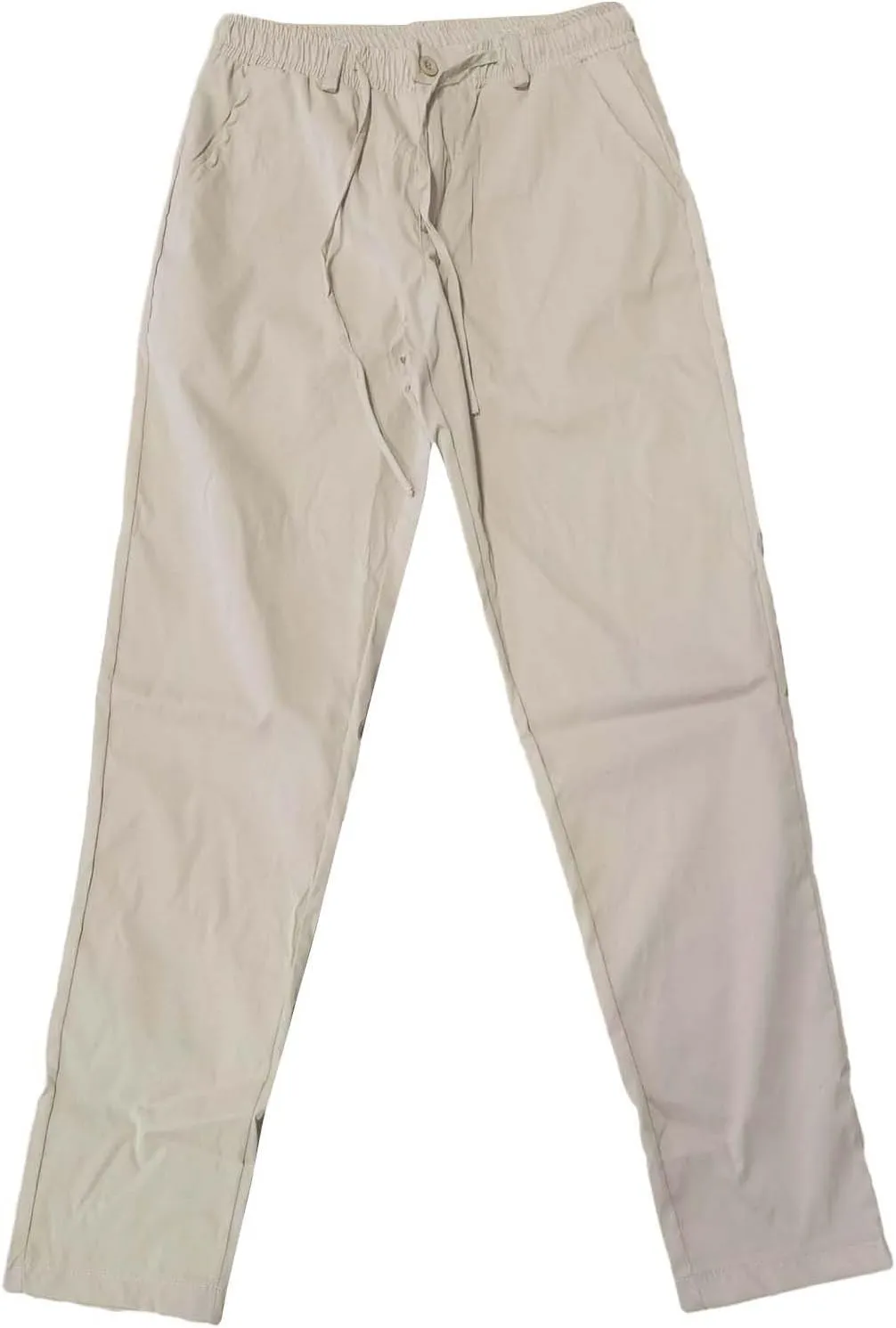 Mens Fashion Stretch Dress Pants Slim Fit Skinny Flat-Front Chino Pants Big and Tall Business Skinny Golf Trousers