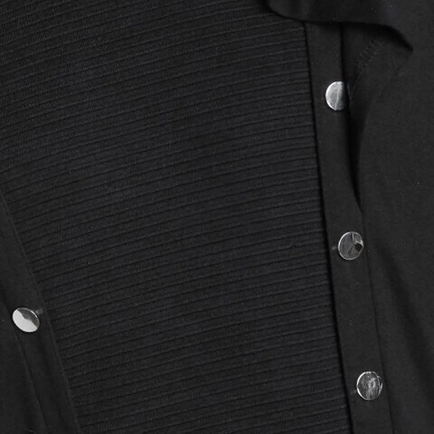 Mens Hooded Jacket Faux Leather Insert Button Up Coat Low Gothic Hoodie Long Button Coat Jackets Coats Men