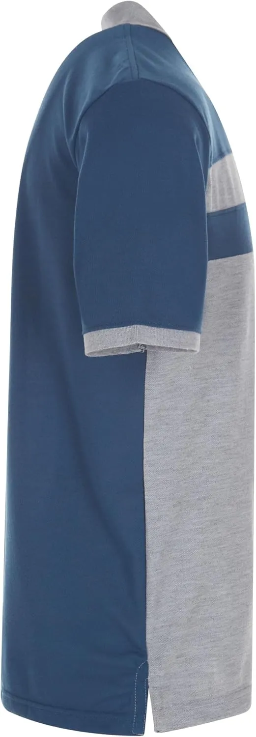 Men's Pique Polo Shirts Short Sleeve Pack of 4