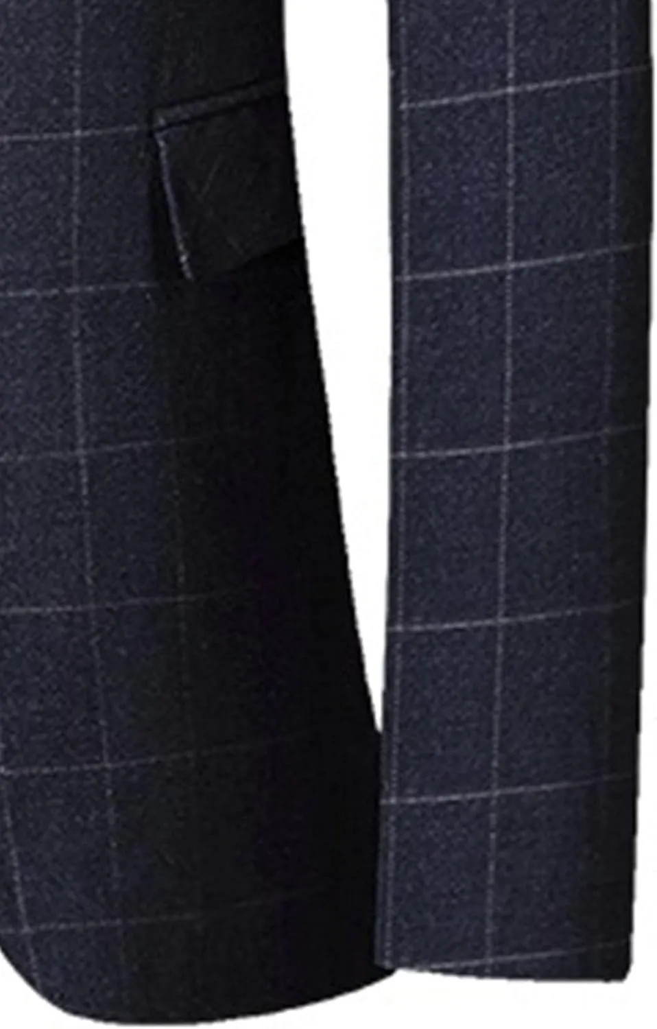 Men's Plaid Casual Suit Jacket Two Button Lightweight Sport Coat Slim Fit Business Formal Dress Blazer Jacket