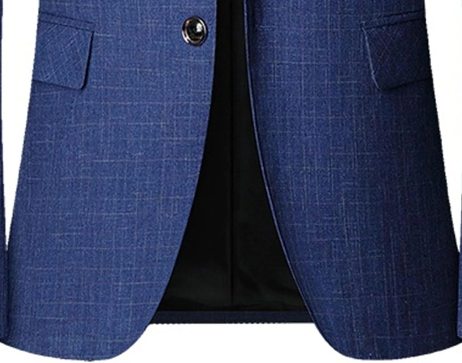 Men's Plaid Casual Suit Jacket Two Button Lightweight Sport Coat Slim Fit Business Formal Dress Blazer Jacket