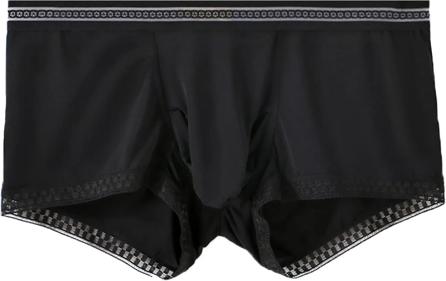 Men's underwear breathable cool panties translucent sexy men's ice silk panties