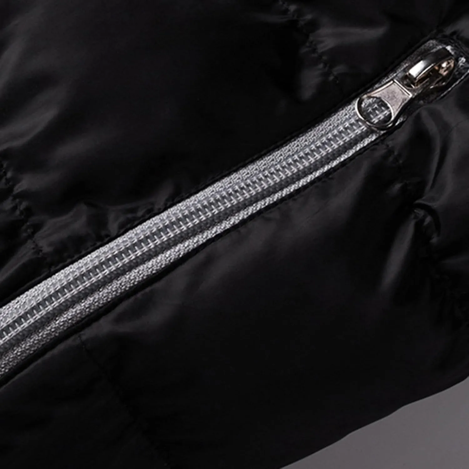 Men'S Zip Up Puffer Jacket Stand Collar Jacket Warm Thick Coats Lightweight Winter Down Jacket For Outdoor Hiking
