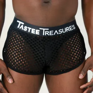 Midnight Mesh Lounge Shorts