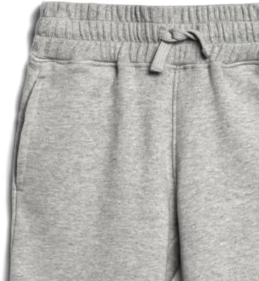 Mightly Girls' Cozy Wide Leg Pants | Organic Cotton Soft Fleece Sweatpants, Comfy Stretch Waistband, Fair Trade Certified