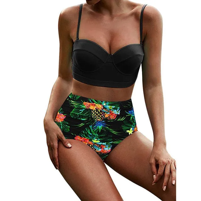 New Bikinis Women Tie-dye Sexy Bikini Set Two Piece Swimsuit Push Up Swimwear Beach Bathing Suit Female Bikini 2020