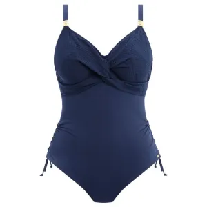 Ottawa One Piece Swimsuit Adjustable Leg Ink Blue - Fantasie Swim