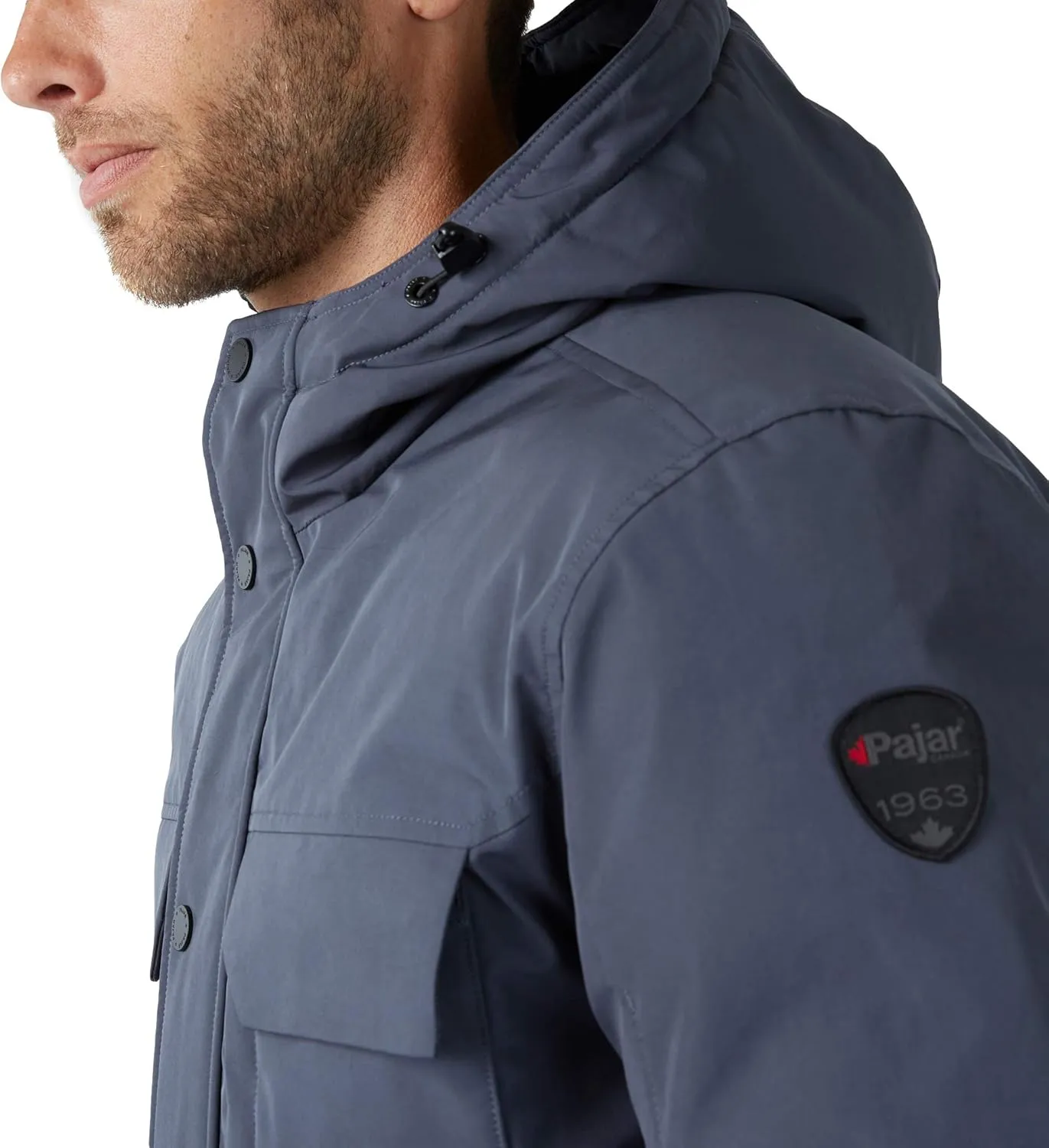 Pajar Mens Fielding Down Parka Jacket with Hood