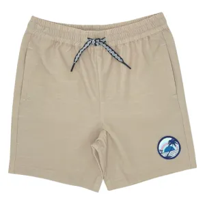 PALM TREE PATCH SEAFARER HYBRID SHORTS