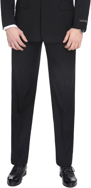 P&L Men's Suit Separates Classic Fit Flat Front Dress Pants & Formal Suit Jacket