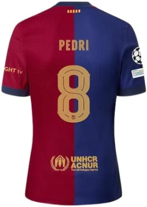Pedri Soccer Jersey for Men - High Performance Sports Shirt, Breathable and Quick Dry Fabric