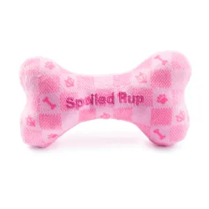 Pink Checker Chewy Vuiton Bone • Small