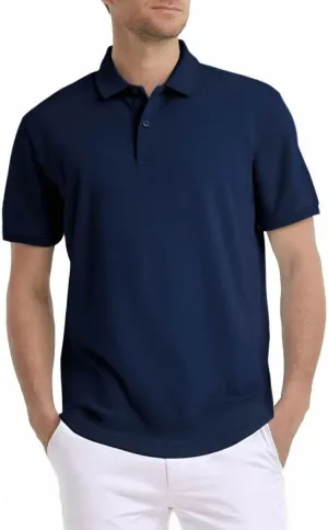 Polo Shirts for Men, Summer Sports Short Sleeve Moisture Wicking Dry Fit Activewear Golf Shirts for Men, Sizes S-3XL