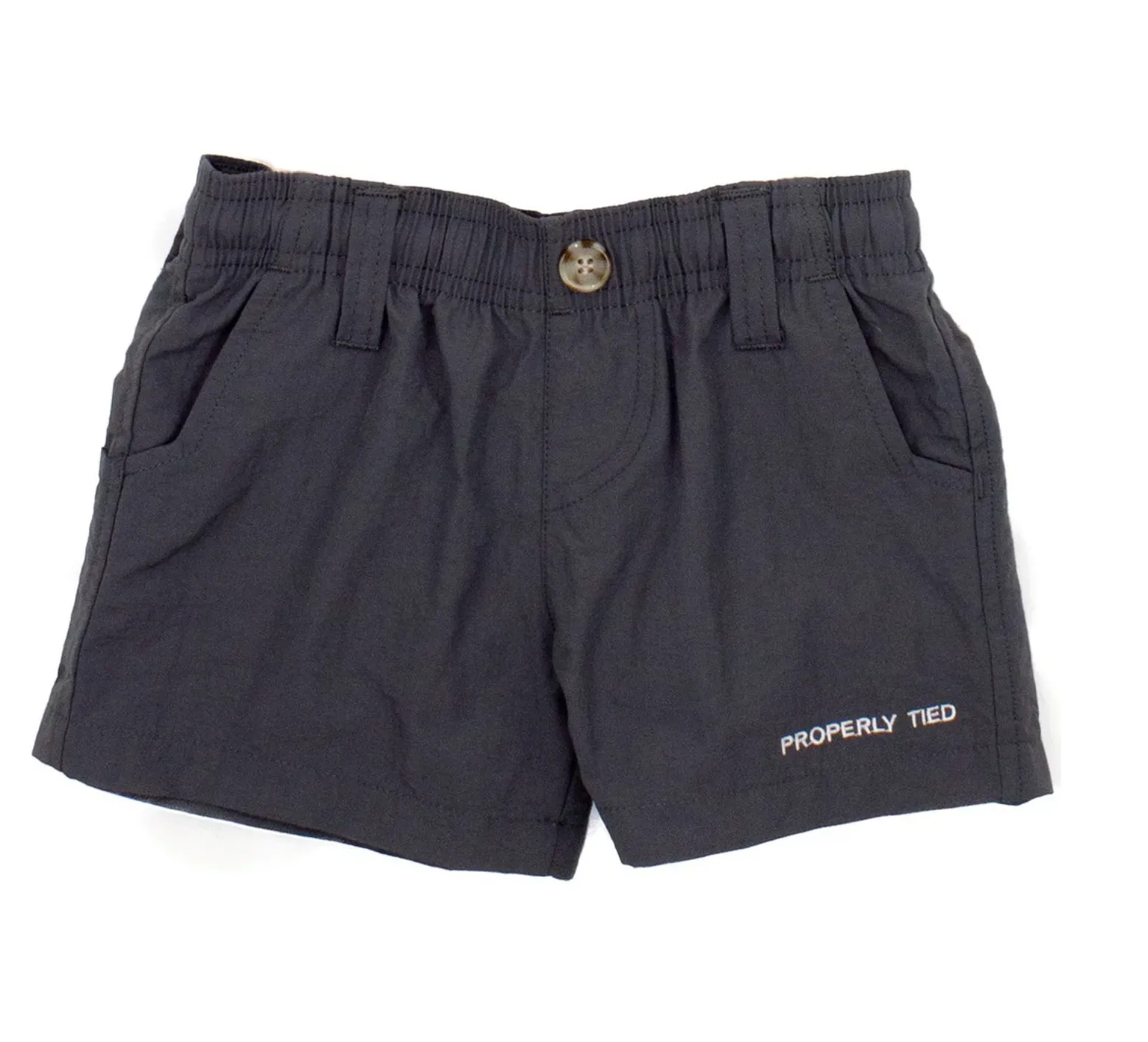 Properly Tied: Mallard Short - Charcoal