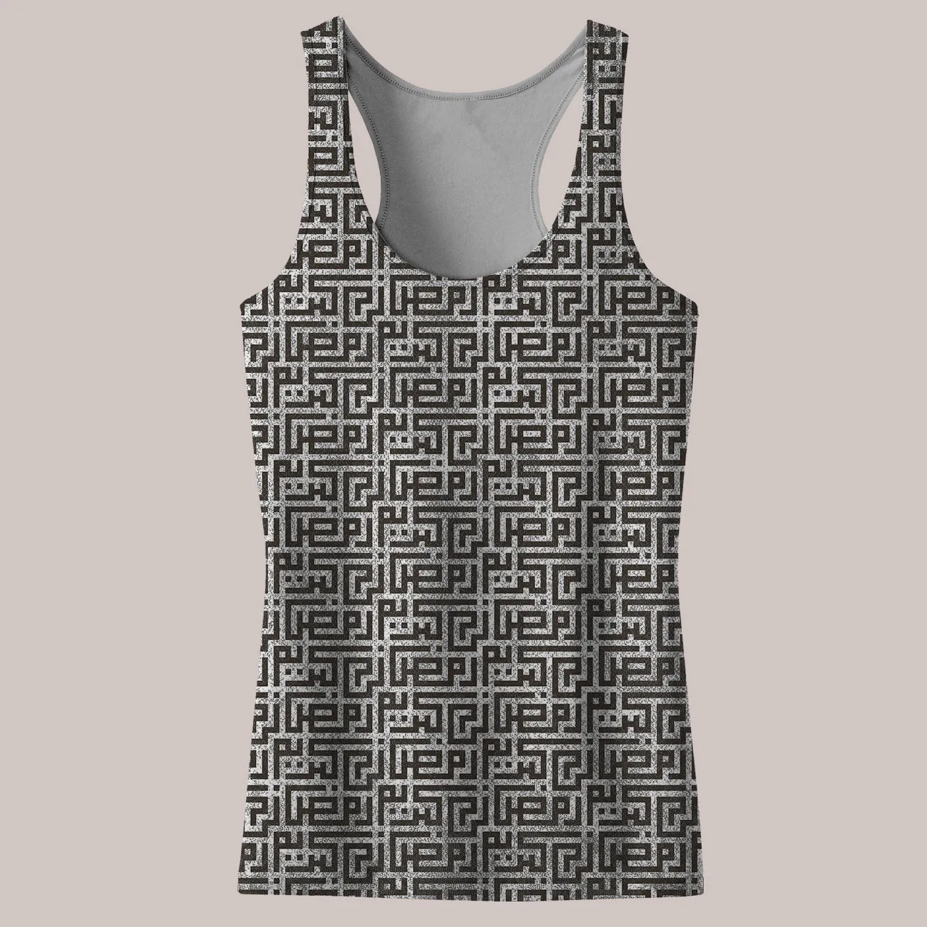 Psychedelic Tank Top (UV/RGB, Eco-Friendly, Womens, Racerback) | DERVISH