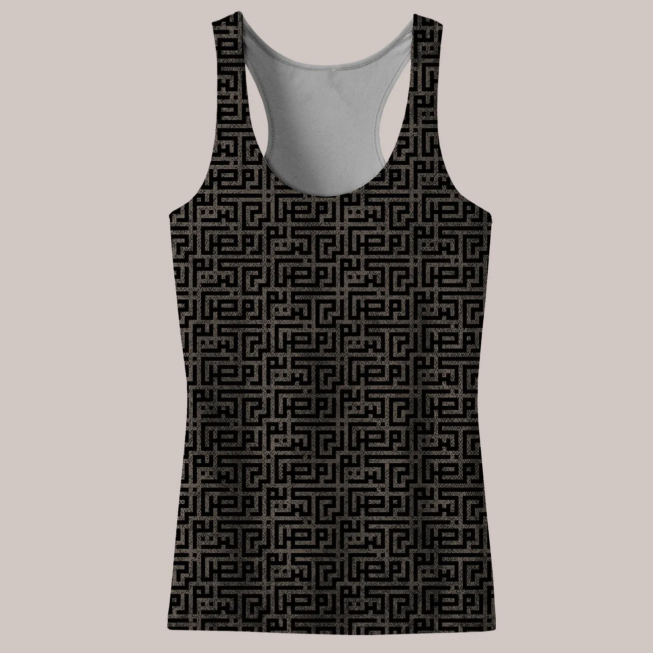 Psychedelic Tank Top (UV/RGB, Eco-Friendly, Womens, Racerback) | DERVISH
