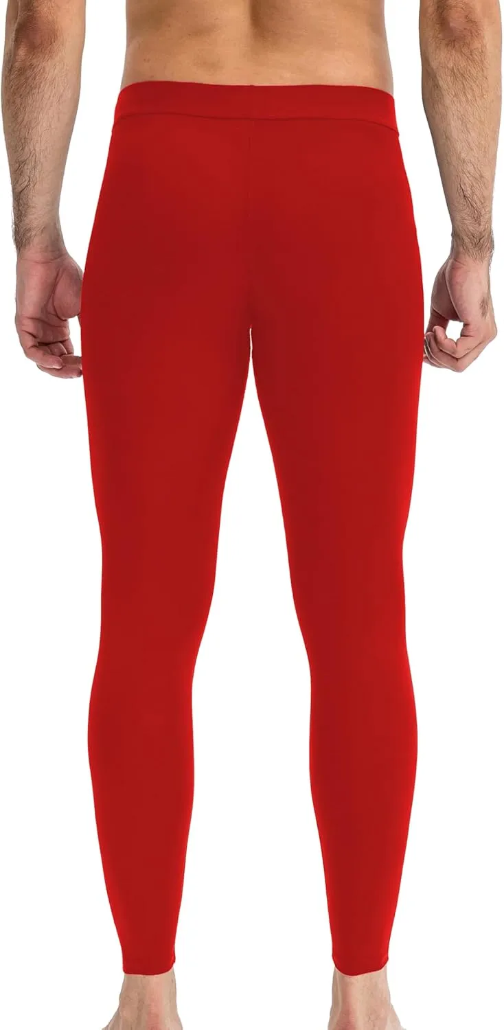 Queerier Mens Compression Pants Cool Dry Workout Leggings Athletic Sports Base Layer Bottoms Running Tights