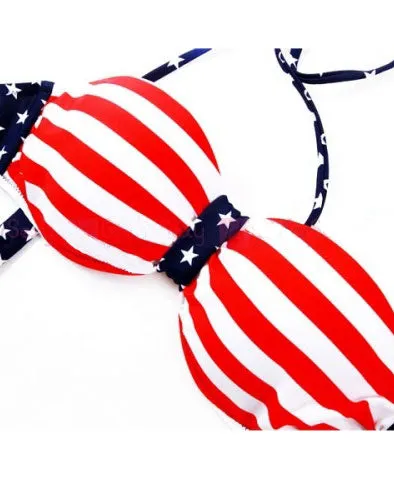 "Sophia" Stars & Stripes Bikini