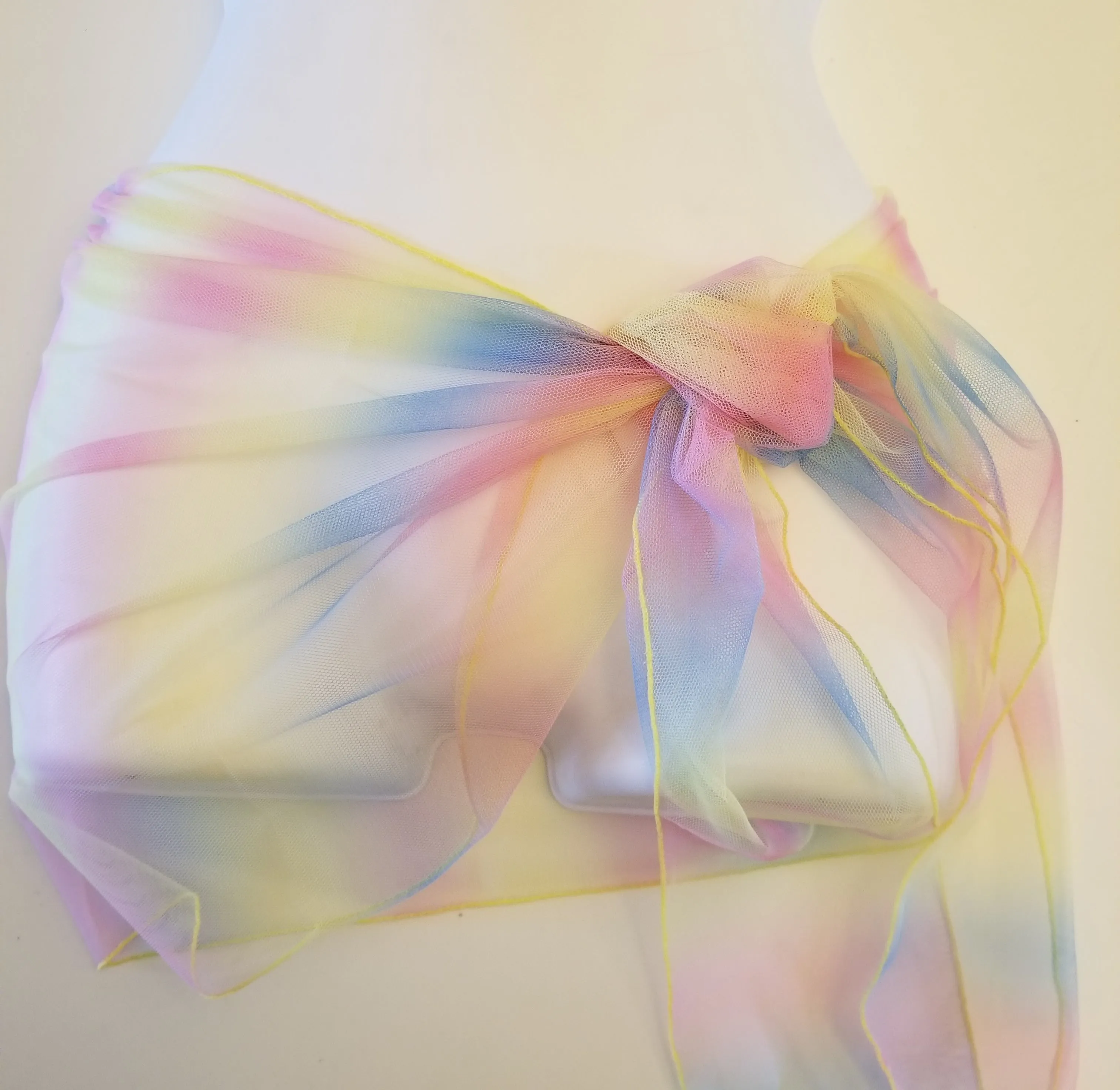 Rainbow Sheer Sarong
