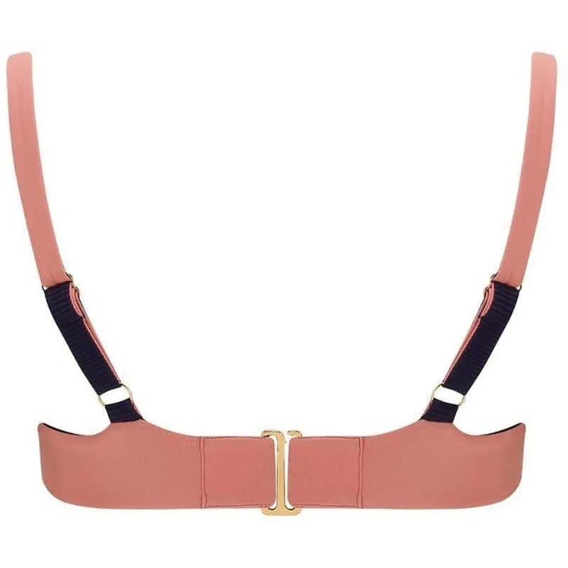 Revivre | The 'Abella' Reversible Bikini Bra in Azura Rose