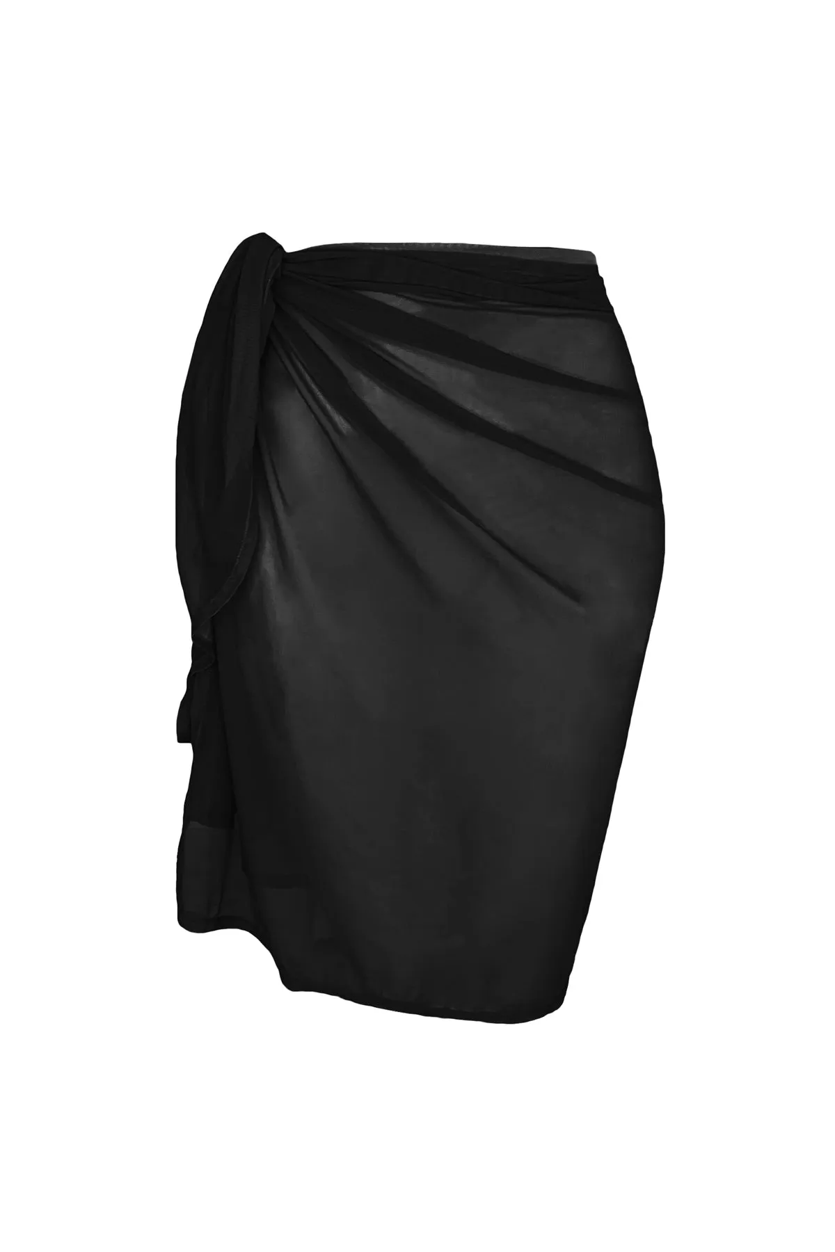 Riviera Mesh Sarong - Black