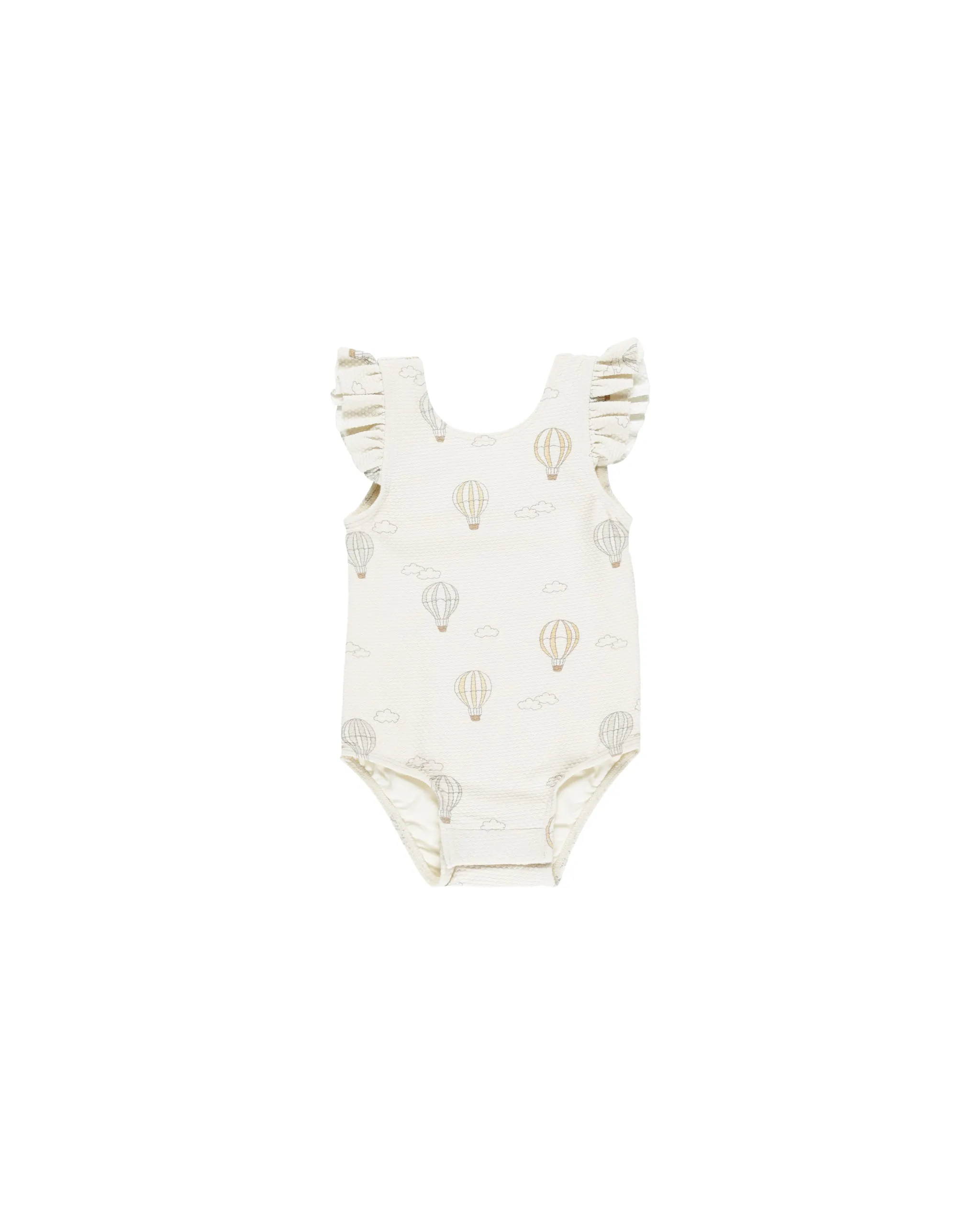 Scoop Back One-Piece, Hot Air Balloons