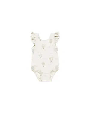 Scoop Back One-Piece, Hot Air Balloons