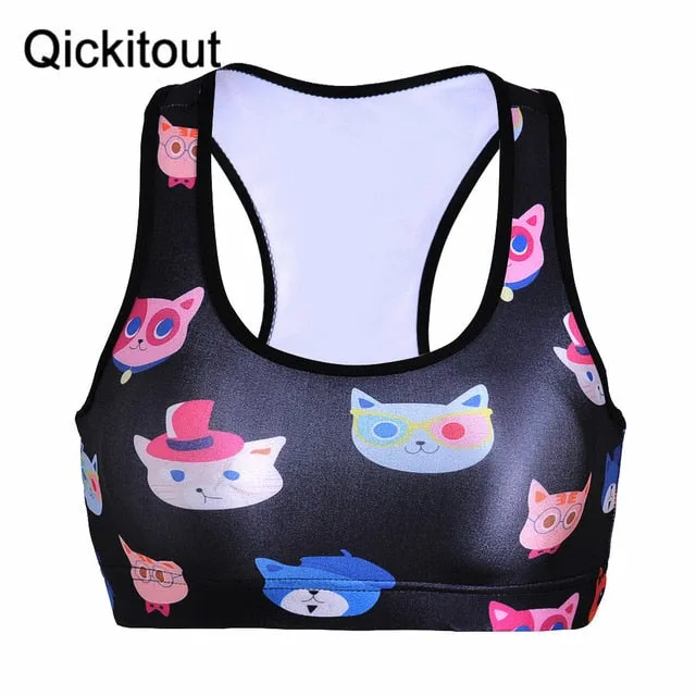 Shapewear Women's Bras Hot Sale 5Colors Racerback Crop Push Up