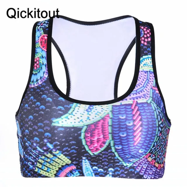 Shapewear Women's Bras Hot Sale 5Colors Racerback Crop Push Up