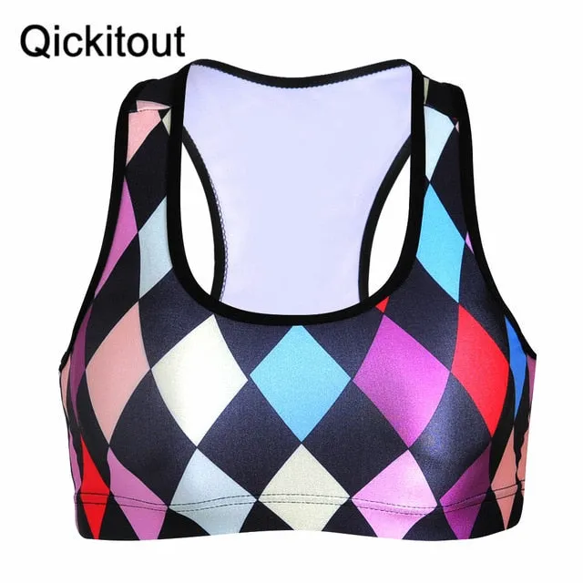 Shapewear Women's Bras Hot Sale 5Colors Racerback Crop Push Up