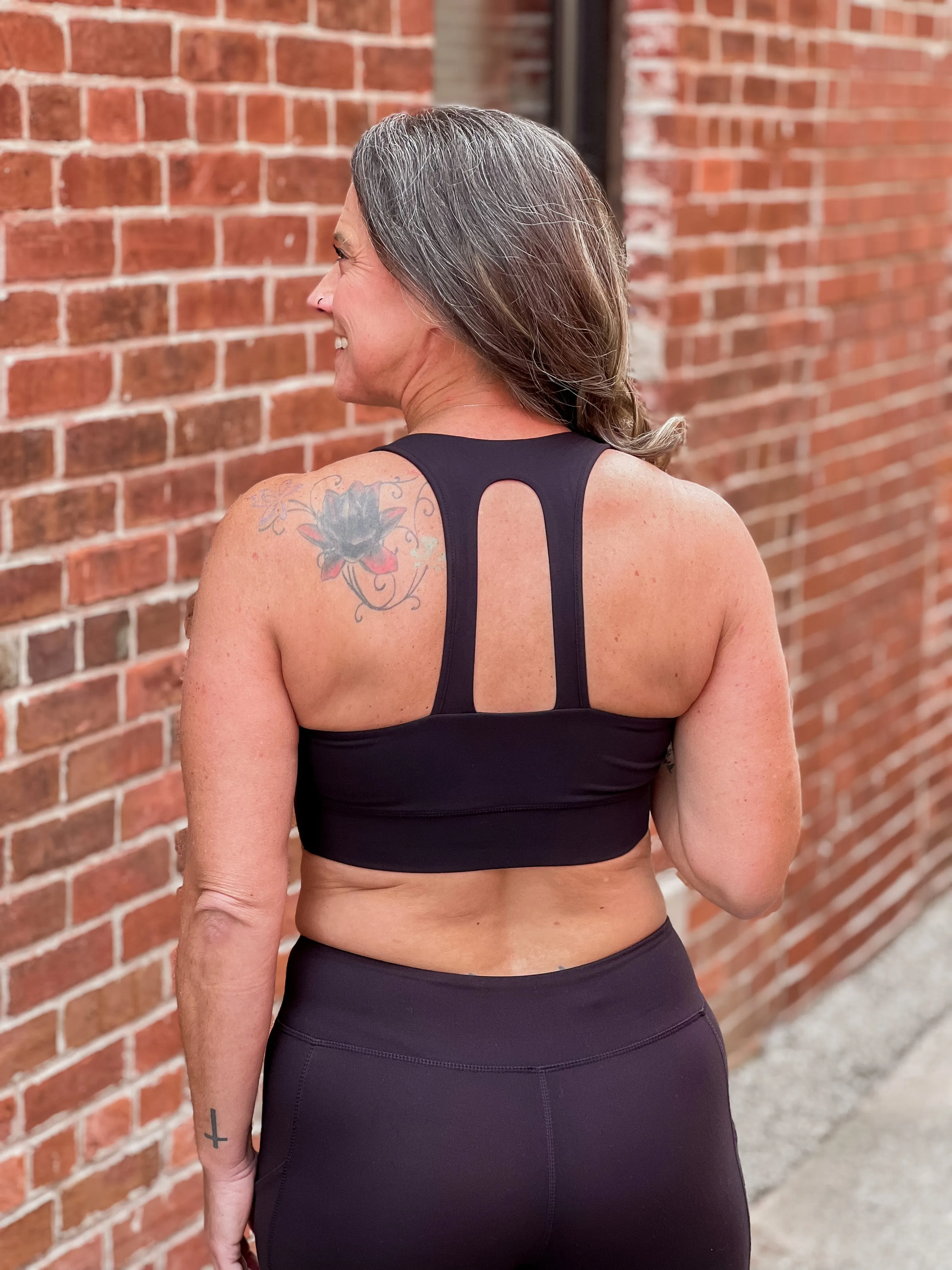 Sleek Racerback Sports Bra