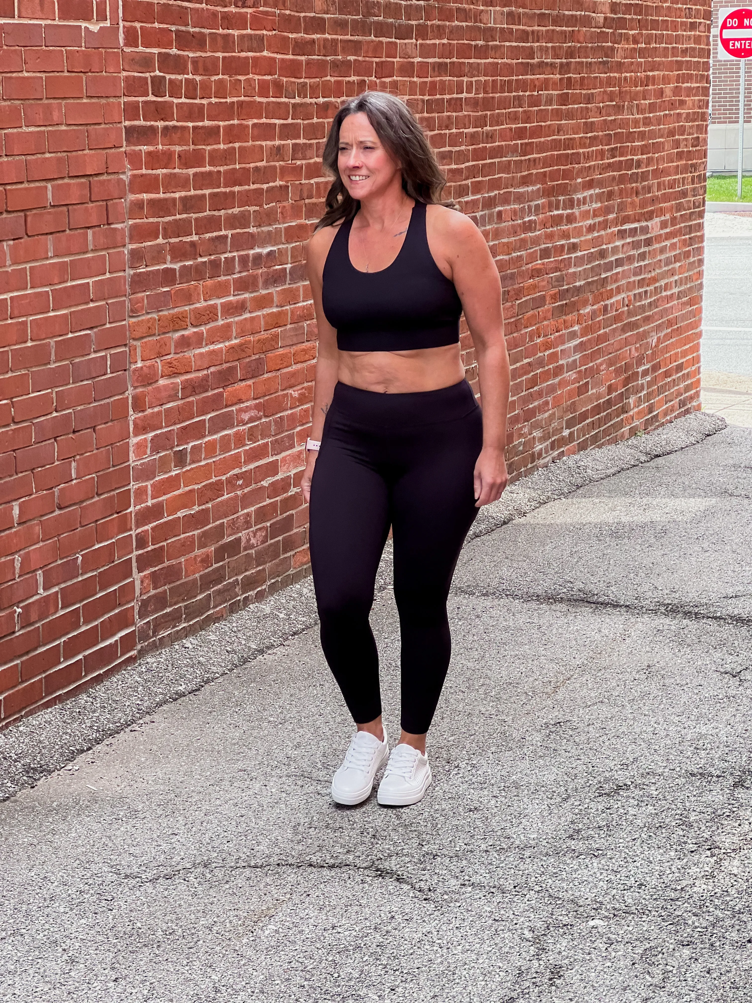 Sleek Racerback Sports Bra