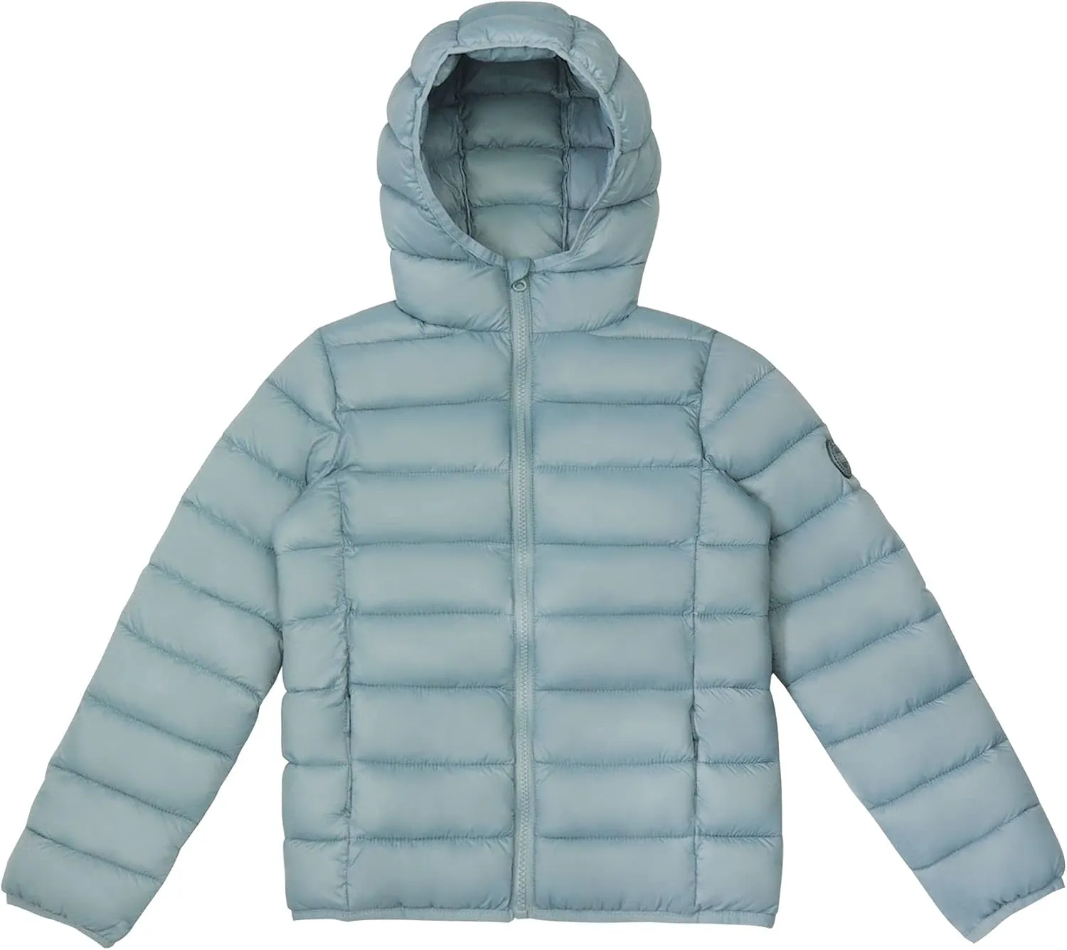 SOLOCOTE Girls Winter Coats Lightweight Water-Resistant Windproof Packable Hooded Down Like Padding Jacket 4-12 Years