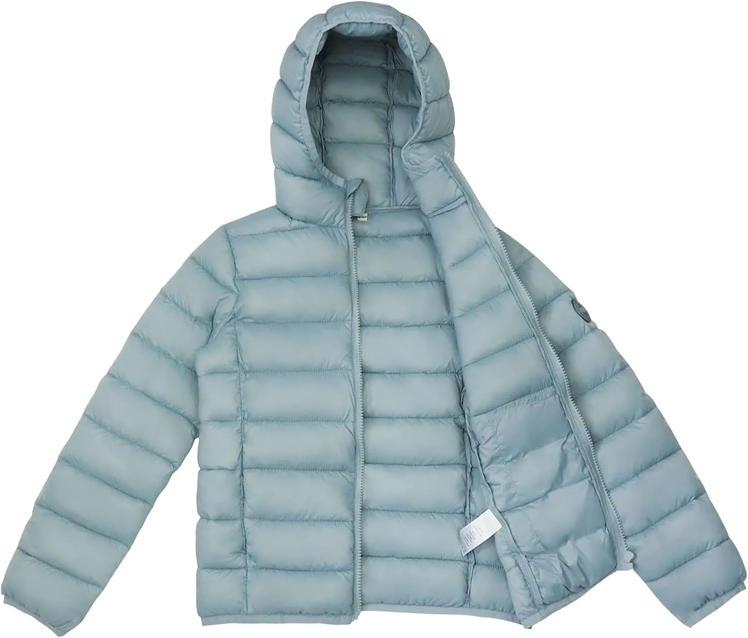 SOLOCOTE Girls Winter Coats Lightweight Water-Resistant Windproof Packable Hooded Down Like Padding Jacket 4-12 Years