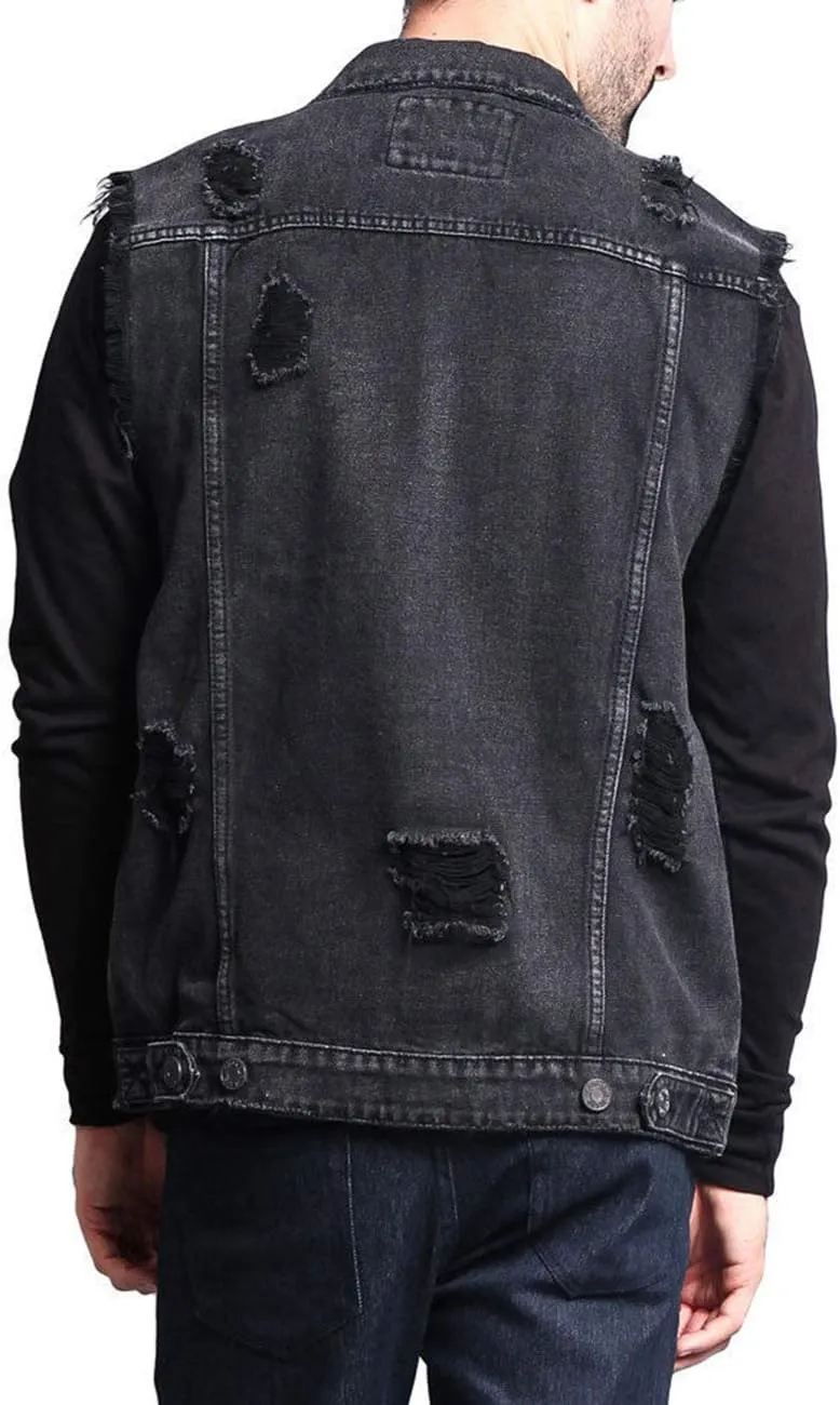 SOMTHRON Men's and Women's Cozy Regular Fit Utility Pocket Overshirt Long Sleeve Slim Fit Button Up Denim Field Shirt Jacket