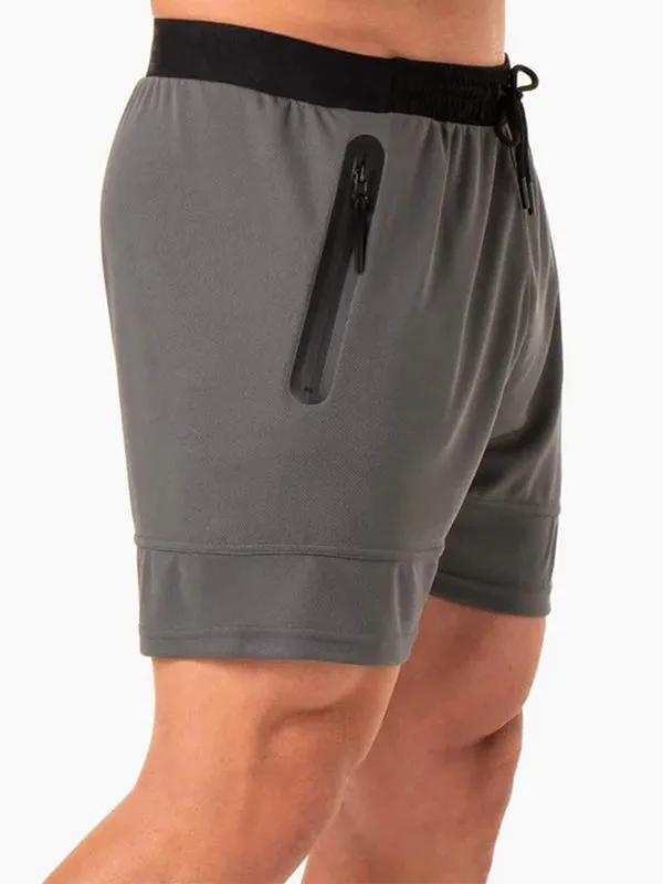 Sports Single Layer Mesh Quick Dry Shorts