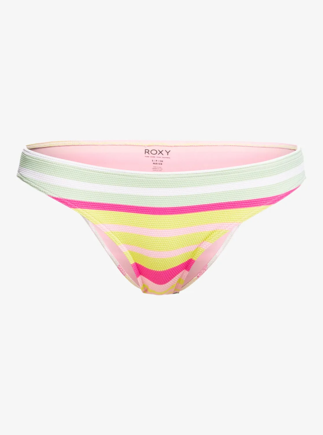 Stripe Soul Mid Waist Bikini Bottoms - Seacrest Stripe Soul