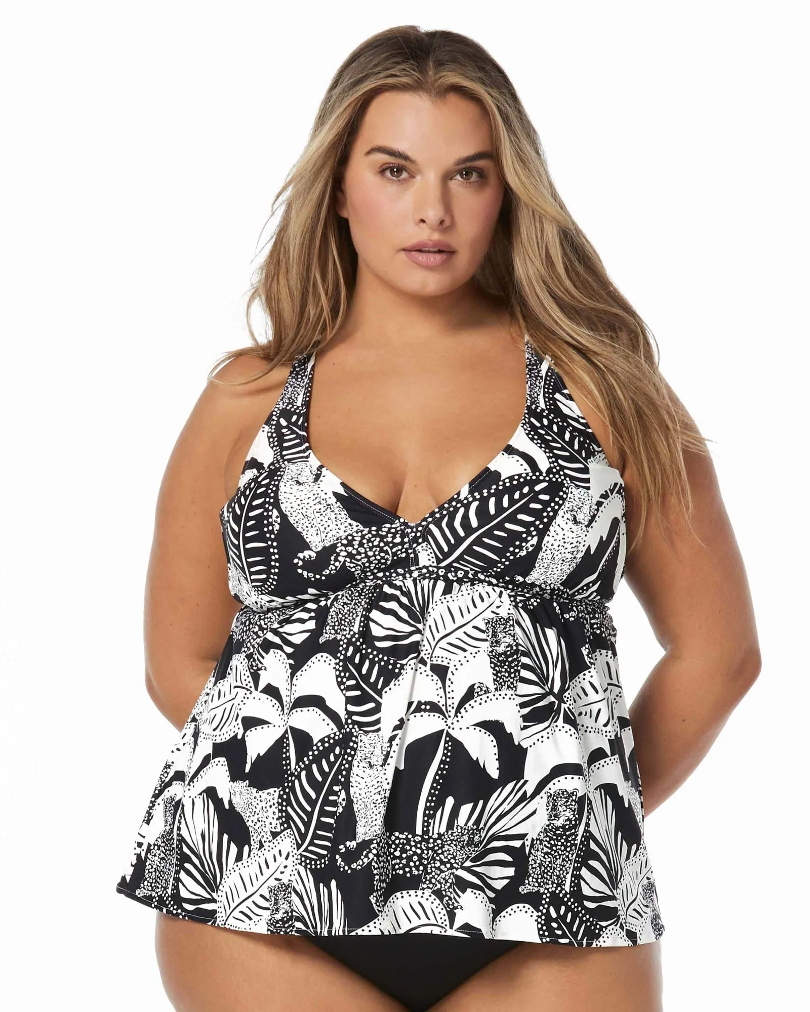 SUBLIME TANKINI | CAST-BLACK