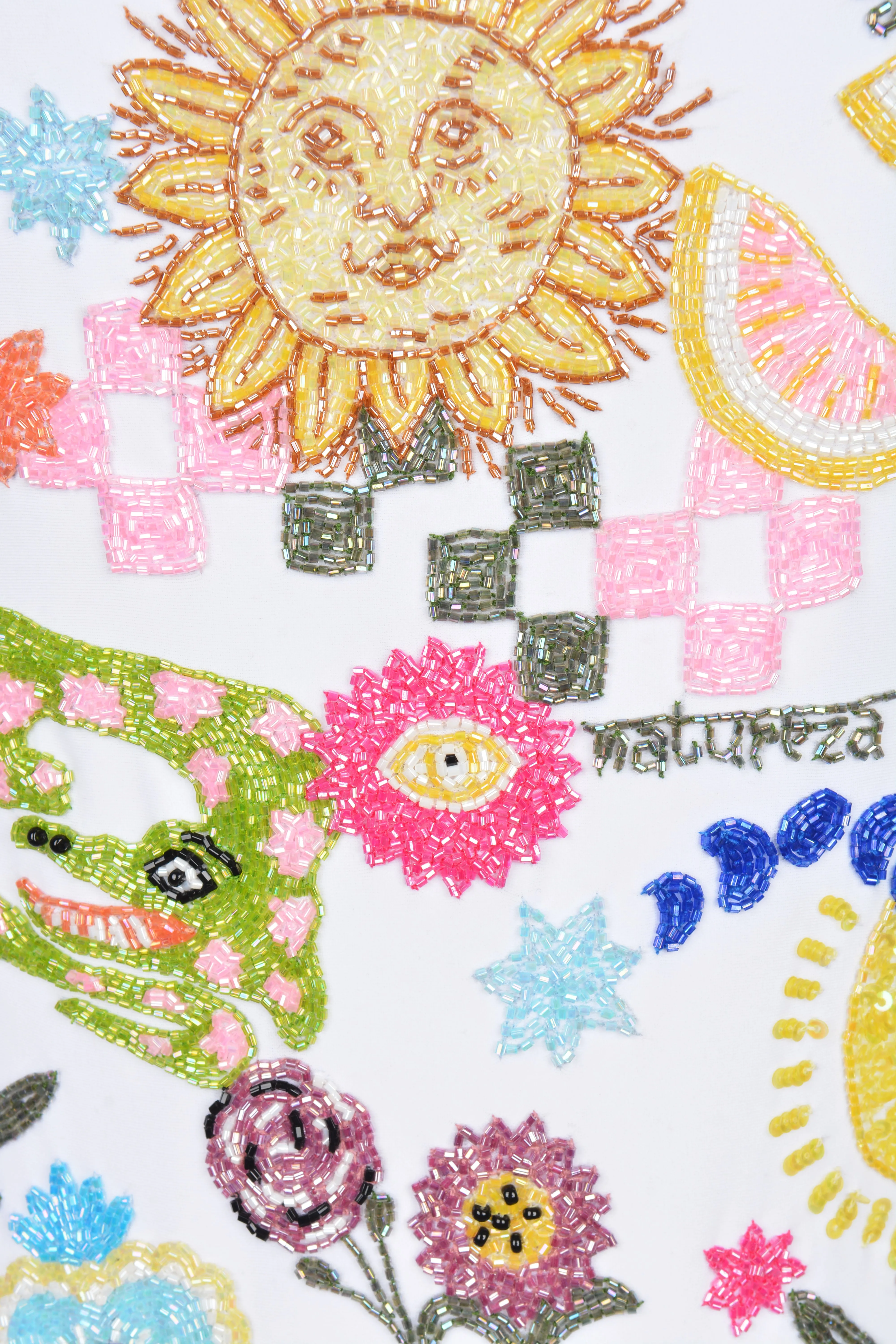 Sunny Snake Beaded Swimsuit