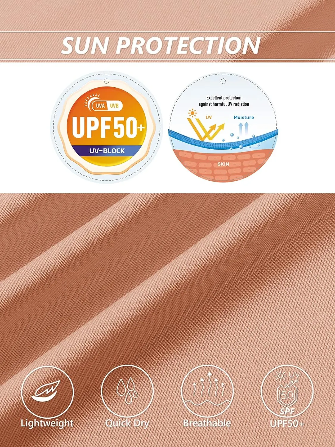 TACVASEN Workout Tops for Women UPF 50  Sun Protection V-Neck T Shirts Short Sleeve Quick Dry Athletic Running Shirts