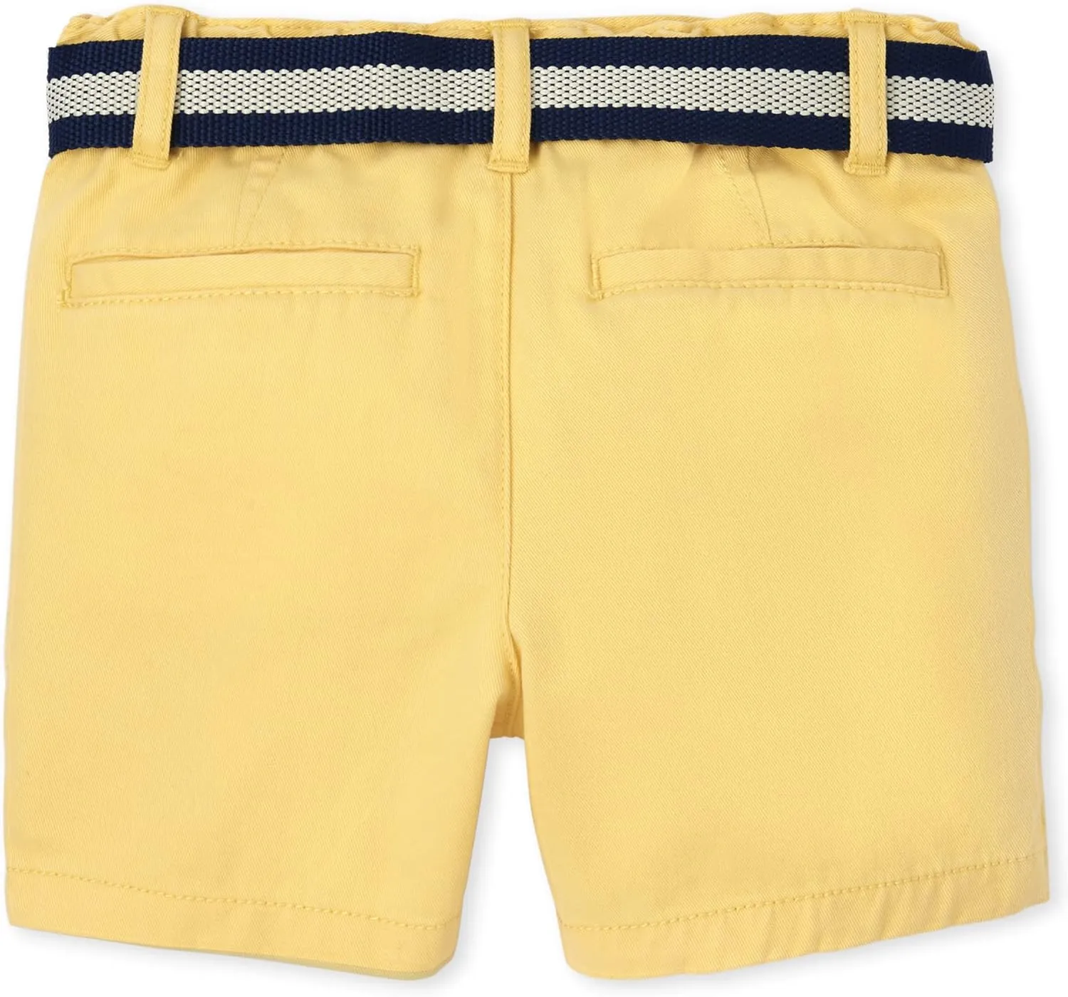 The Children's Place Baby Boys' and Toddler Twill Belted Chino Short