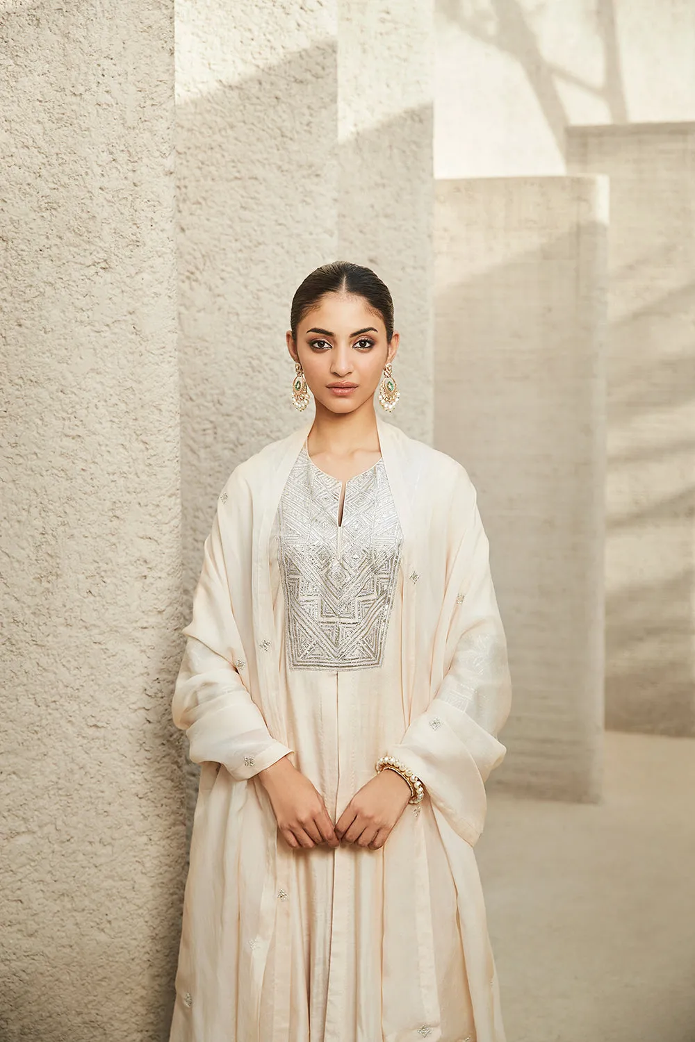 The Classic Ivory Kurta Set