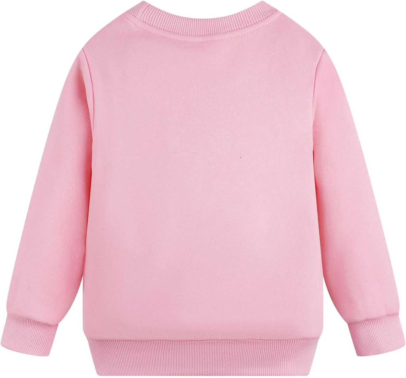 Toddler Baby Girls Sweatshirts Kids Winter Clothes Casual Long Sleeve Shirts Crewneck Pullover Sweater Tops 2T-7T