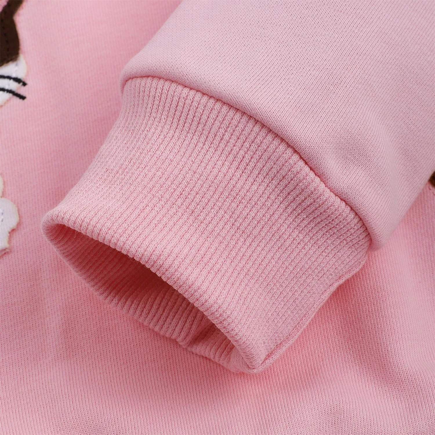 Toddler Baby Girls Sweatshirts Kids Winter Clothes Casual Long Sleeve Shirts Crewneck Pullover Sweater Tops 2T-7T