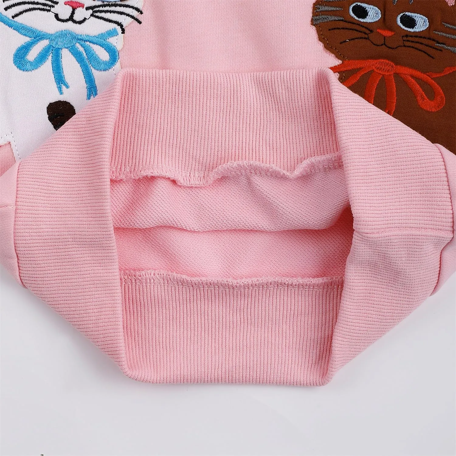 Toddler Baby Girls Sweatshirts Kids Winter Clothes Casual Long Sleeve Shirts Crewneck Pullover Sweater Tops 2T-7T