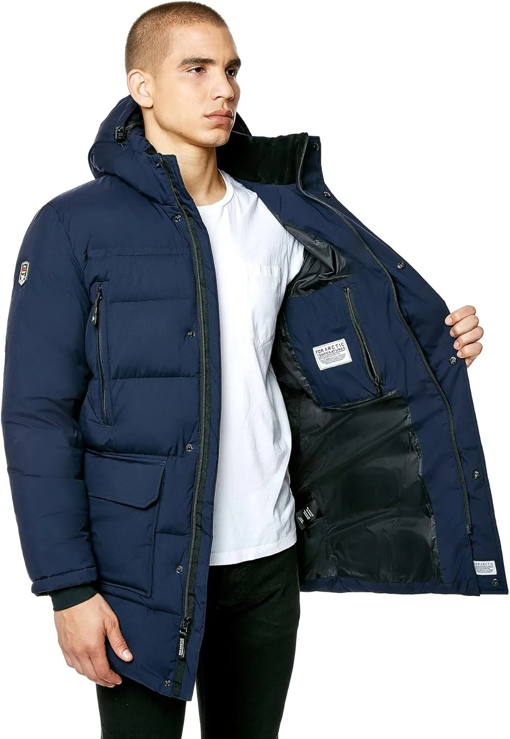 Triple F.A.T. Goose Bellinger Mens Puffer Down Jacket | Winter Coat for Mens
