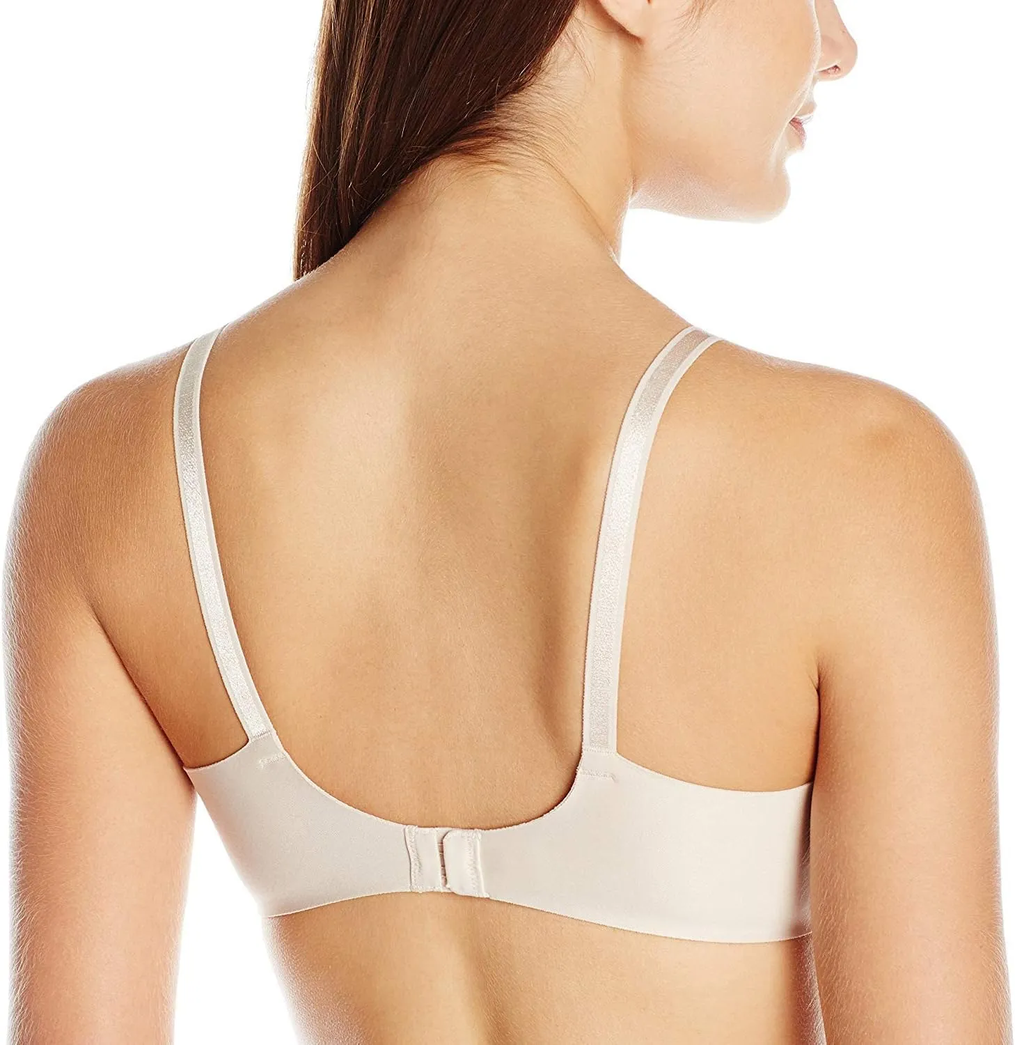 Warner's Women's No Side Effects Underarm-Smoothing Comfort Wireless Lightly Lined T-Shirt Bra 1056