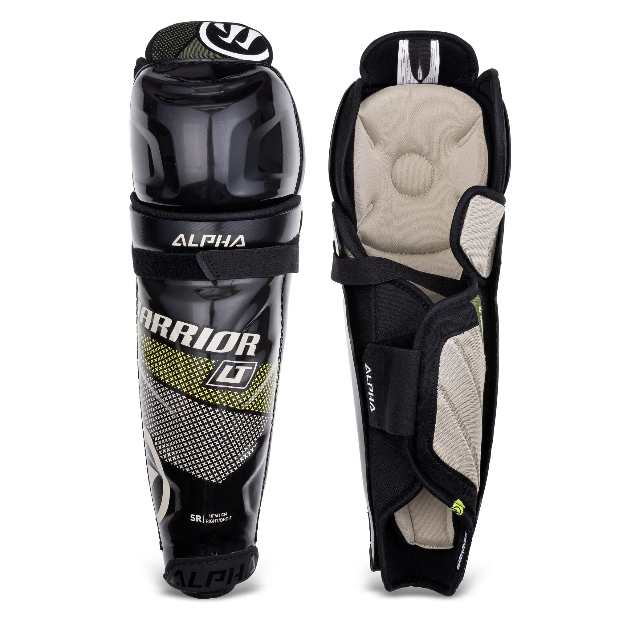Warrior Alpha Lite Junior Hockey Shin Guards